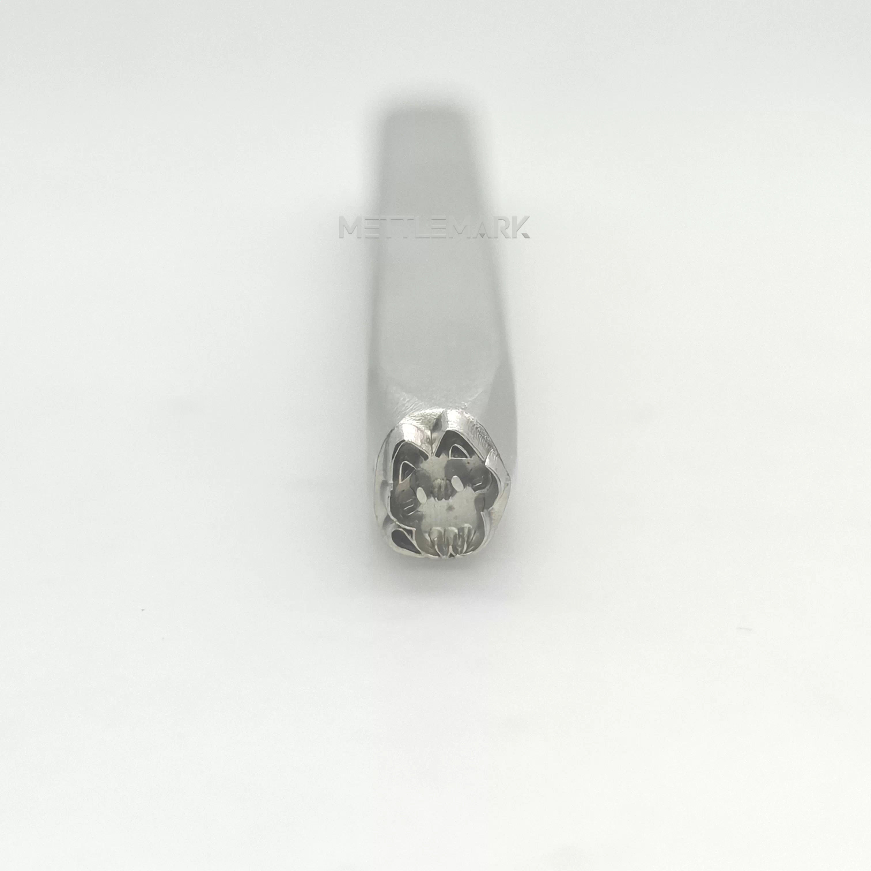 Metal stamping tool with animal CatCuriousCuteKitten