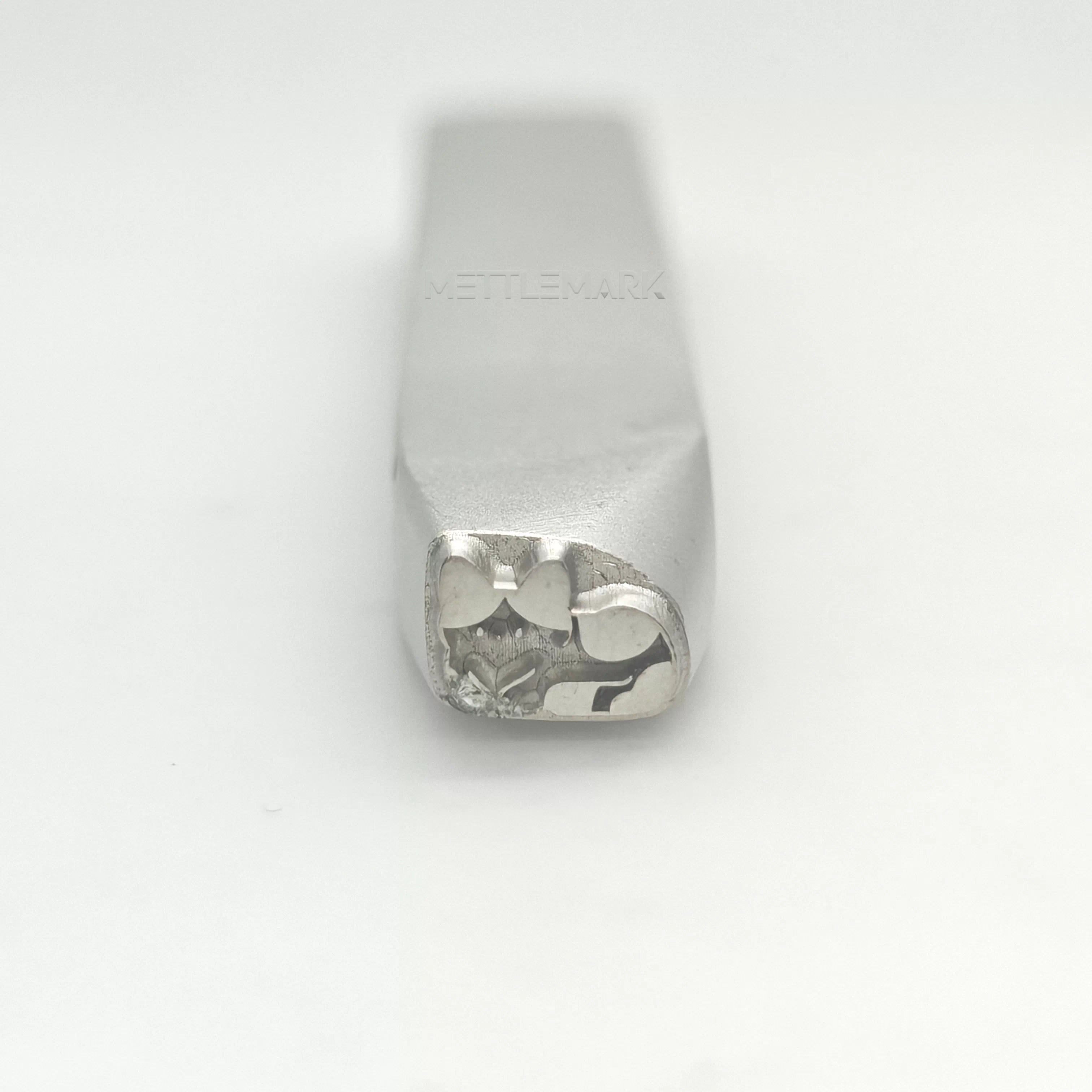 Metal stamping tool with animal CatRestingKittenLying