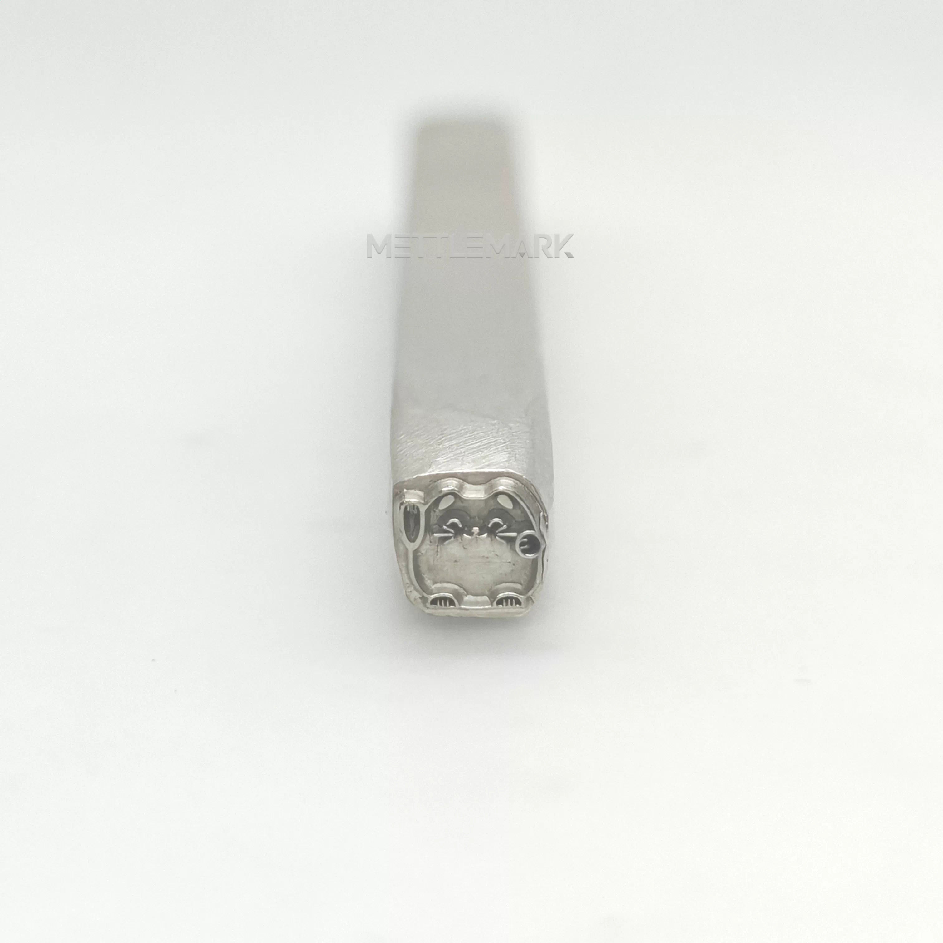 Custom Metal Design Stamp Cat Waving Maneki Neko - Memk-0789