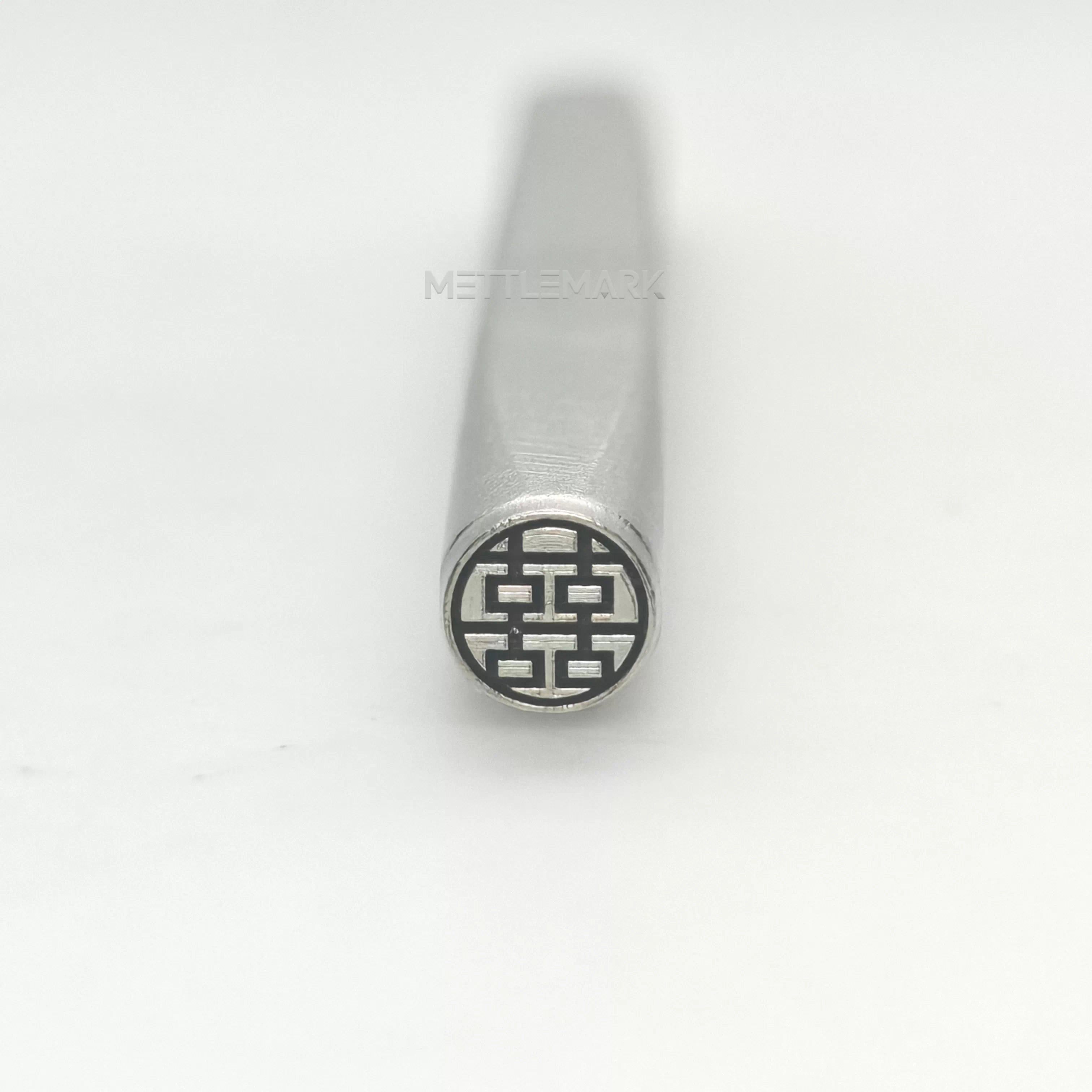 Metal stamping tool with ChineseElements Happiness