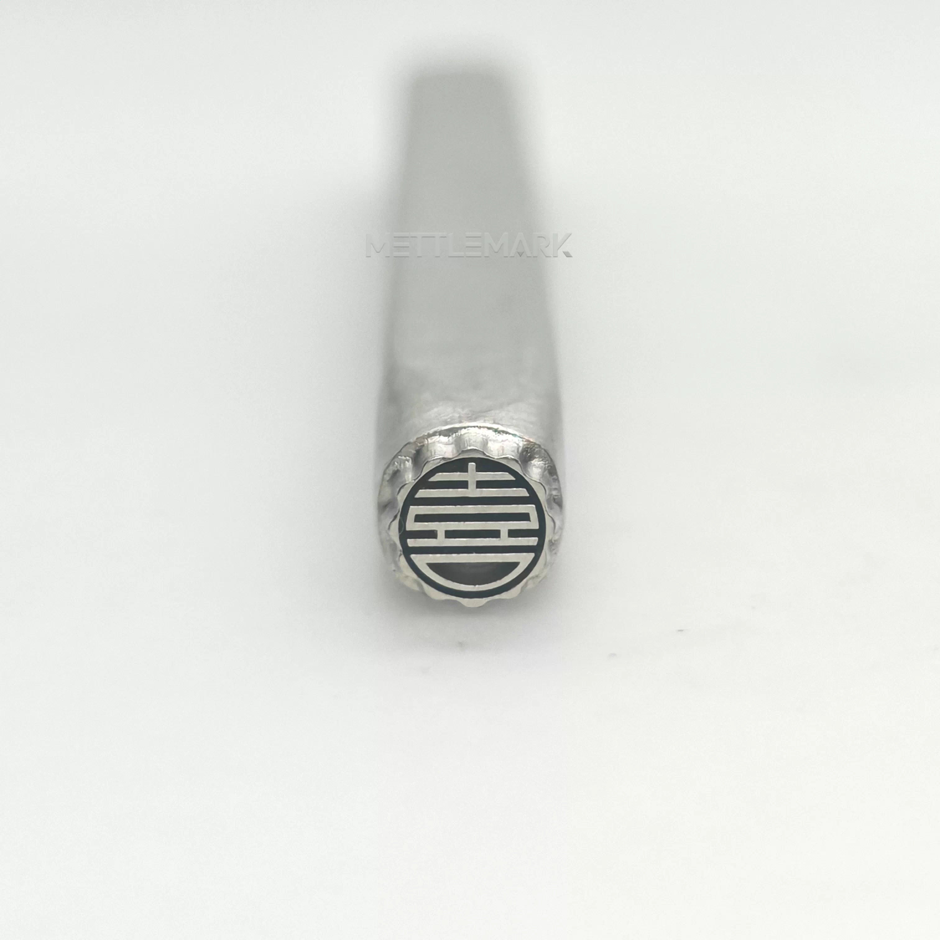 Metal stamping tool with ChineseElements Happiness