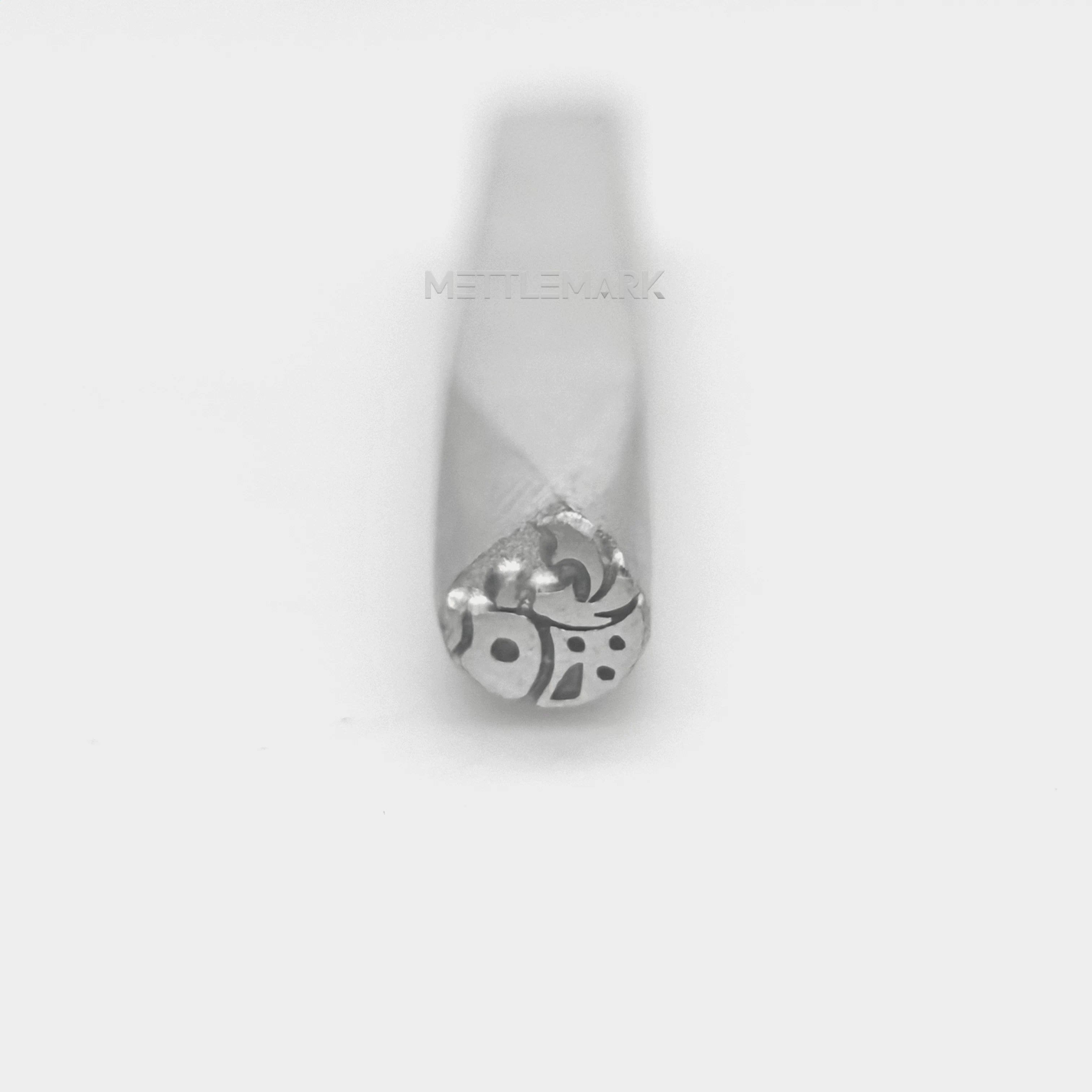 Metal stamping tool with ChineseElements Fu