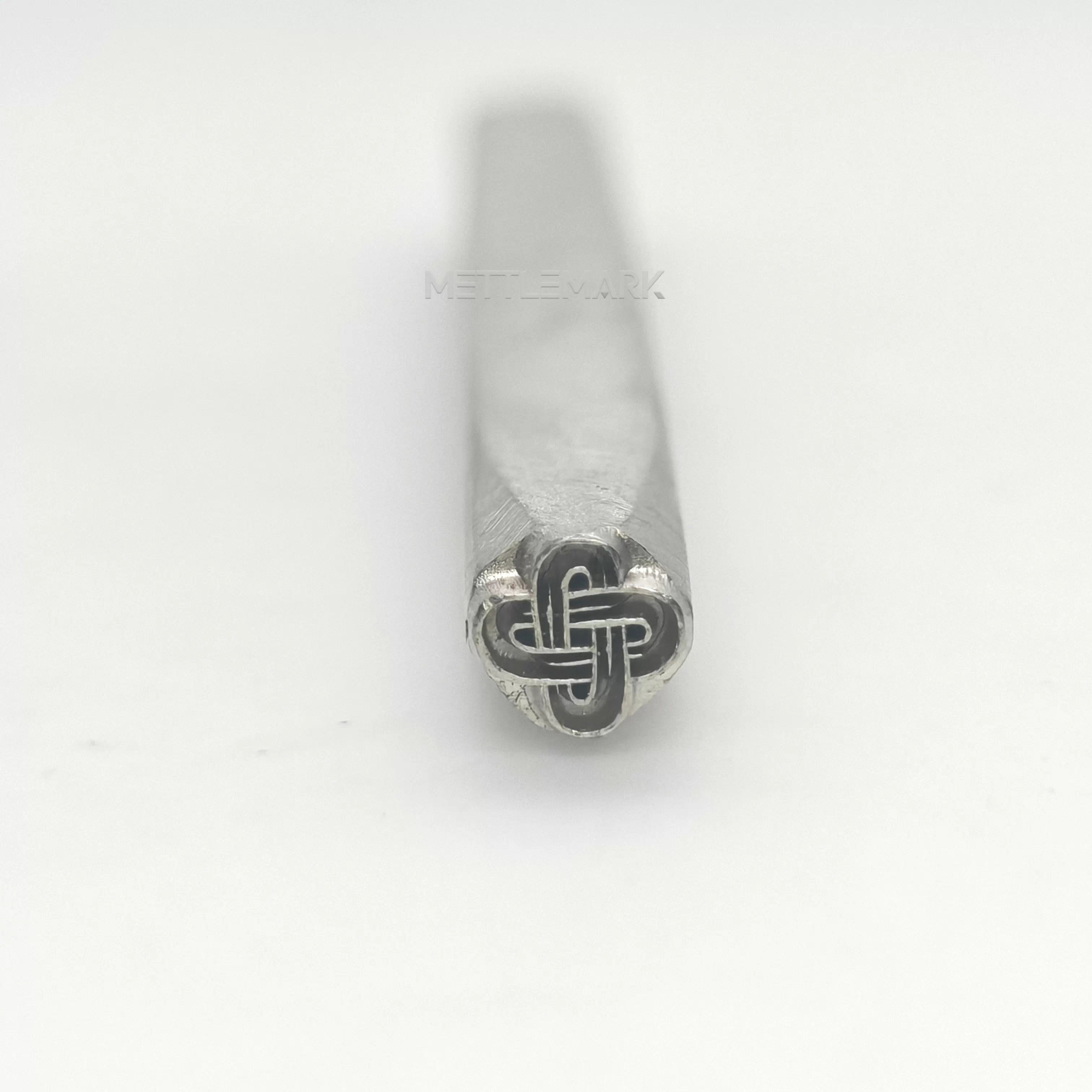 Metal stamping tool with ChineseElements HeartKnot