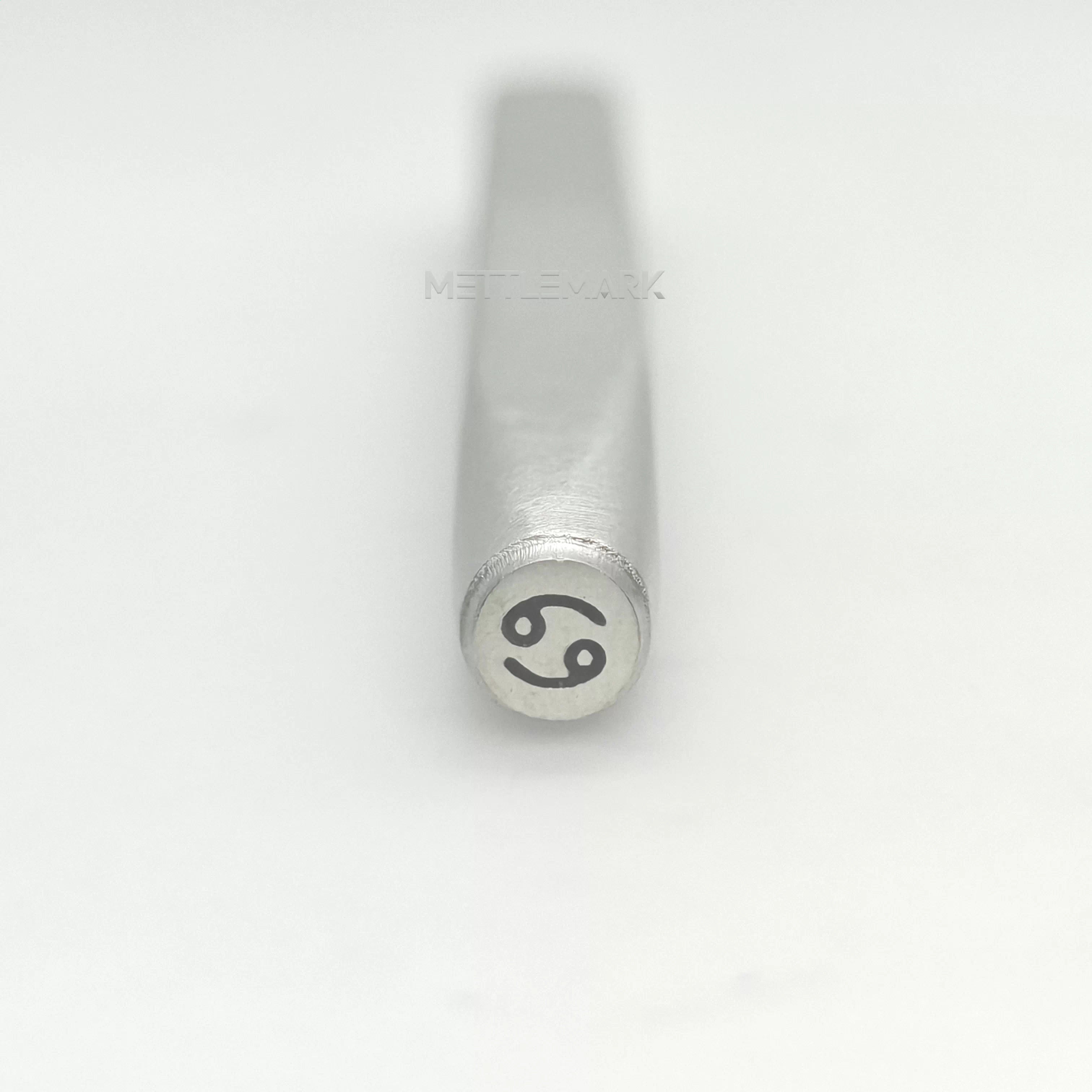 Metal stamping tool with the zodiac sign Cancer