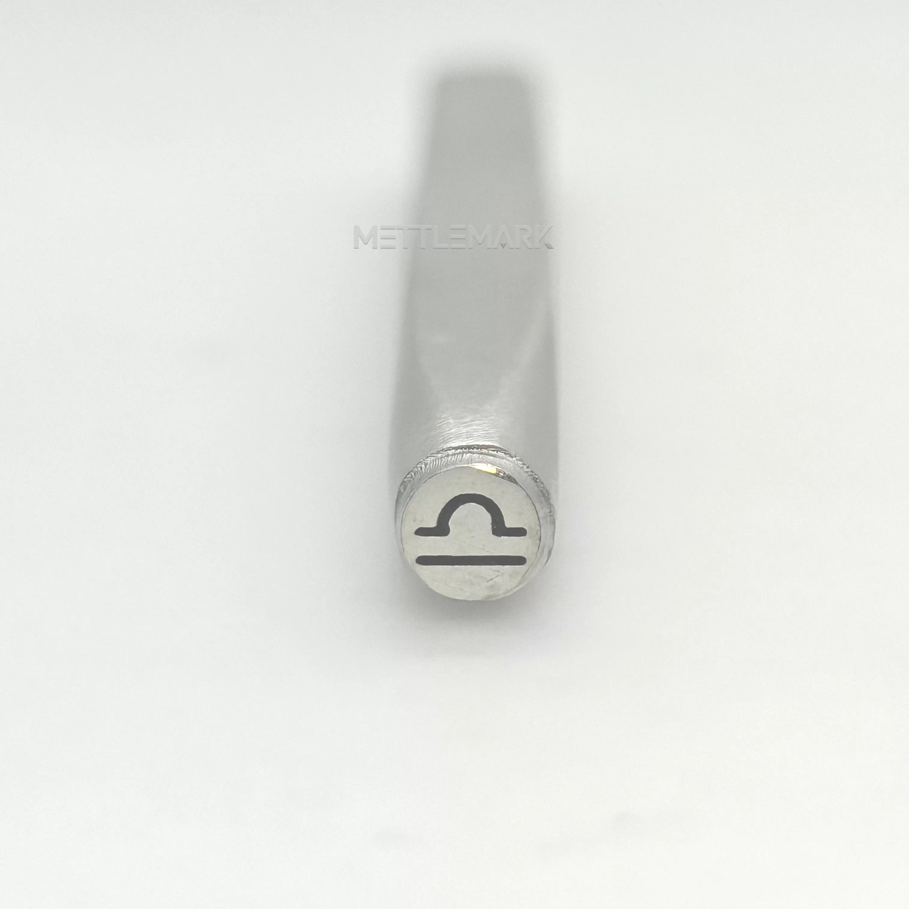 Metal stamping tool with the constellation Libra
