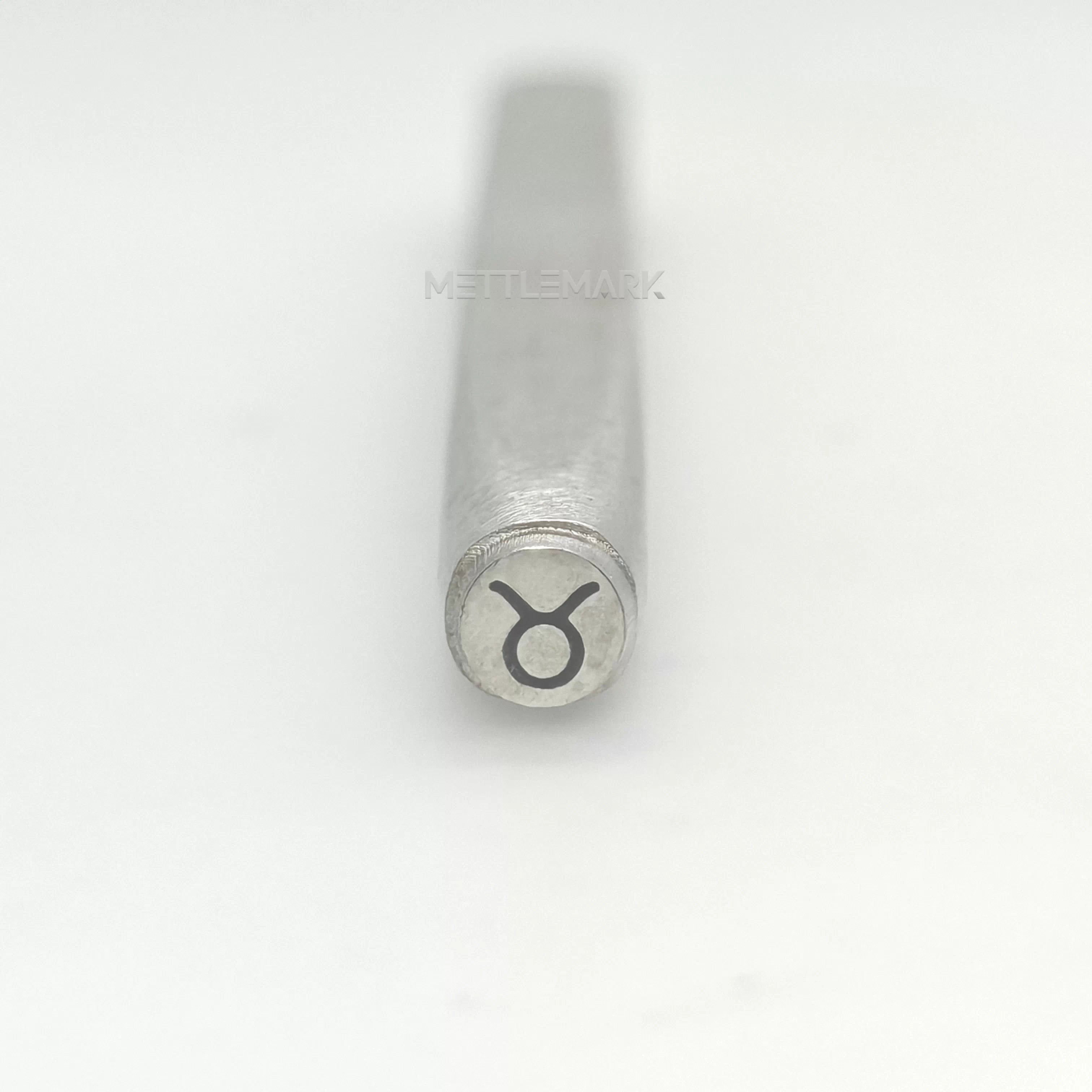 Metal stamp with Zodiac Sign Taurus