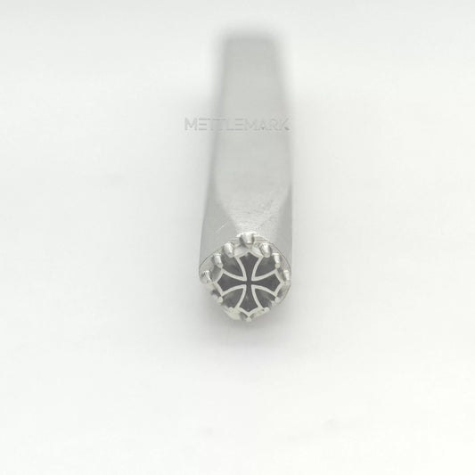 Custom Metal Design Stamp Gothic Cross - Memk-0443