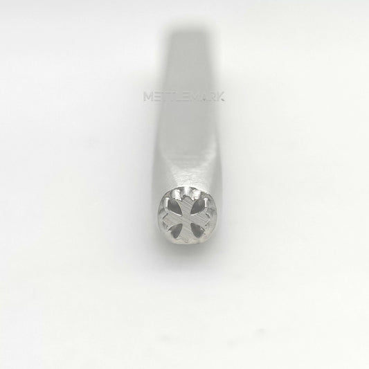 Custom Metal Design Stamp Gothic Cross - Memk-0447