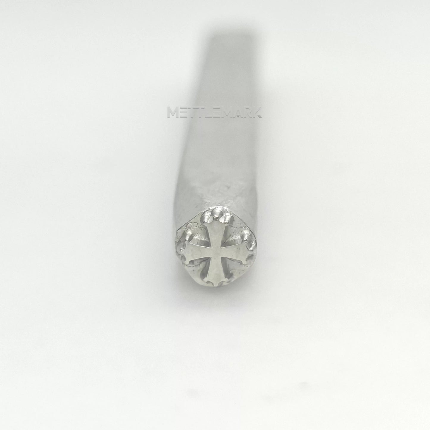 Custom Metal Design Stamp Gothic Cross - Memk-0448