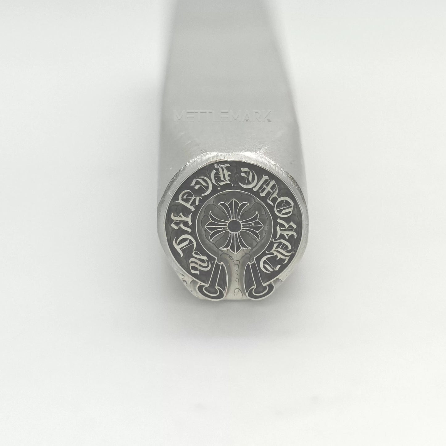 Custom Metal Design Stamp Gothic Cross - Memk-0449