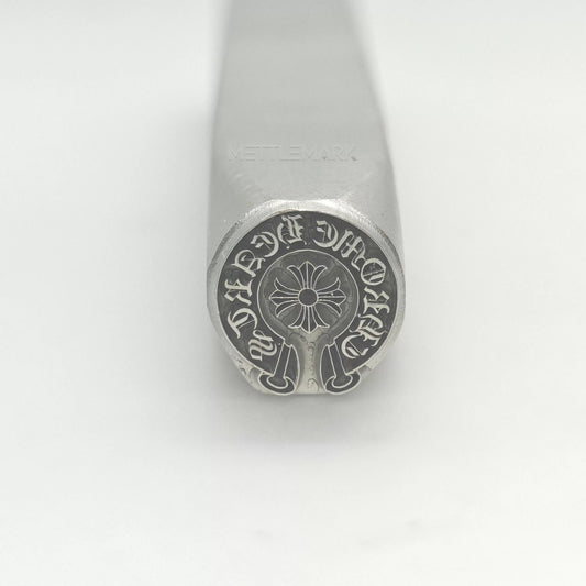 Custom Metal Design Stamp Gothic Cross - Memk-0449