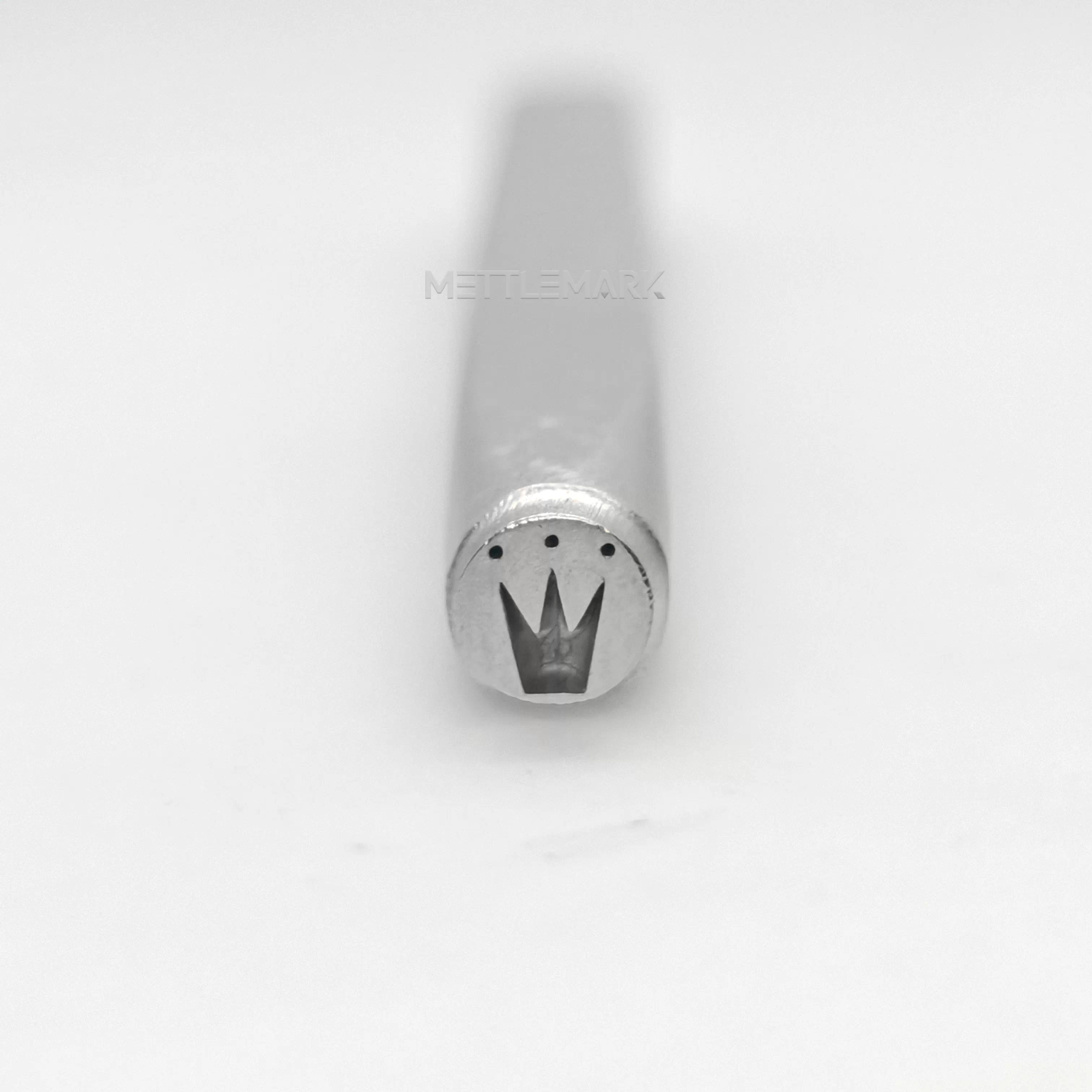 Metal stamping tool with CrownCrown
