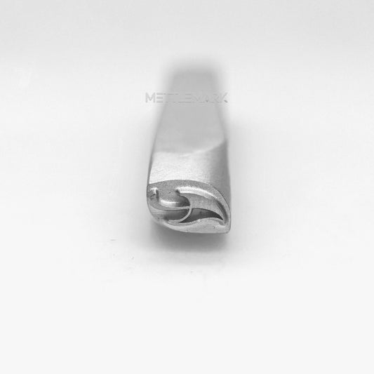 Custom Metal Design Stamp A Leaf Symbol - Memk-1198