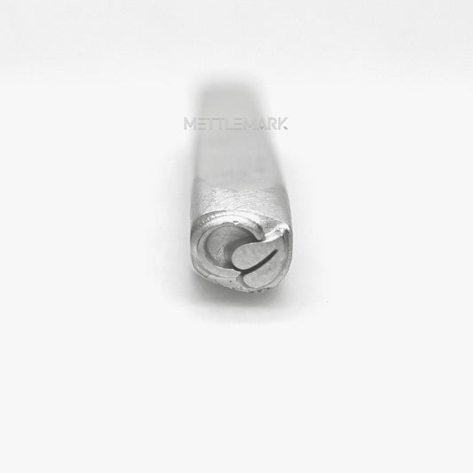 Custom Metal Design Stamp Leaf Symbol - Memk-1210