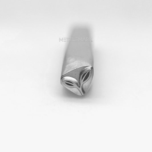 Custom Metal Design Stamp Flowers Bud - Memk-1211