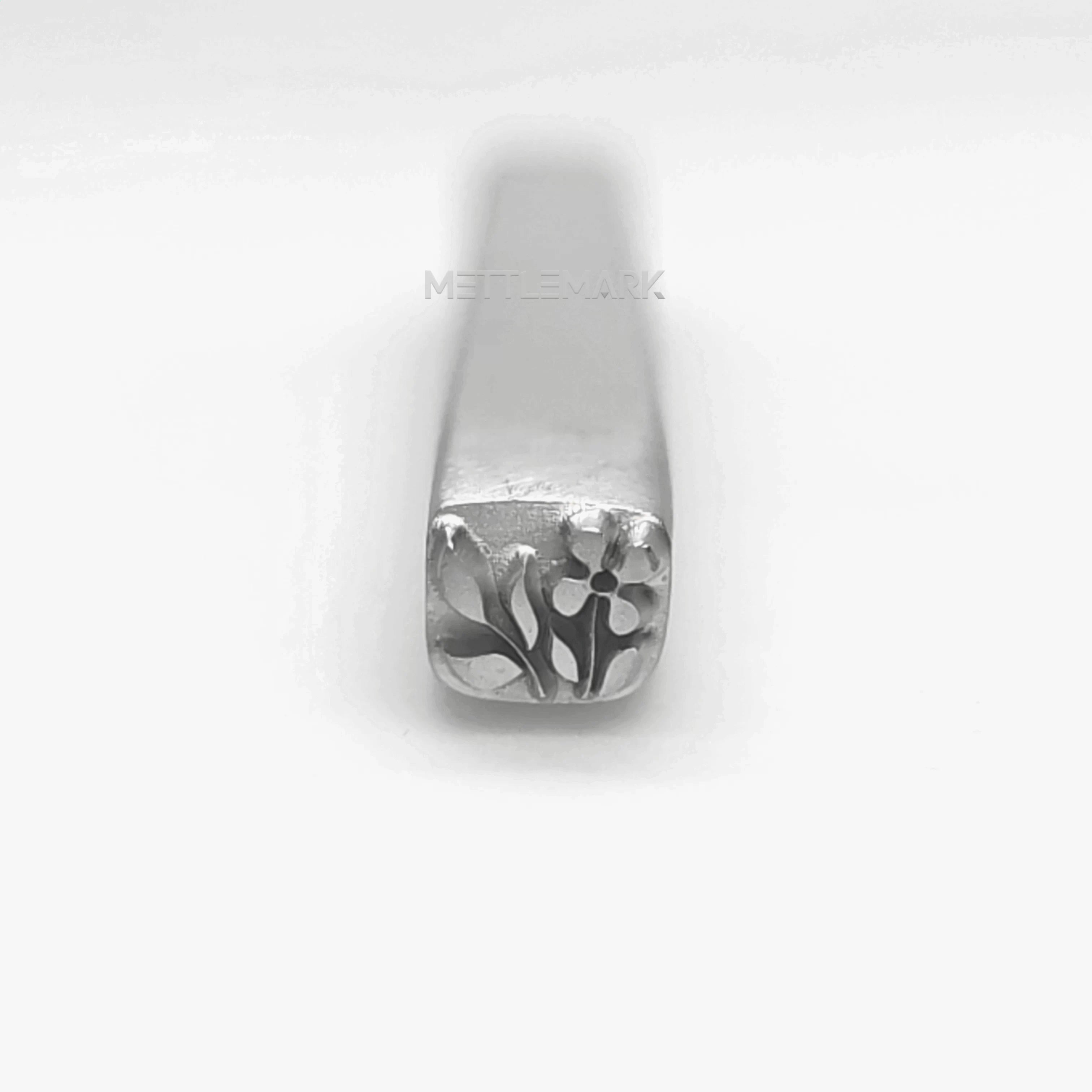 Custom Metal Design Stamp Flowers Flowers - Memk-1274