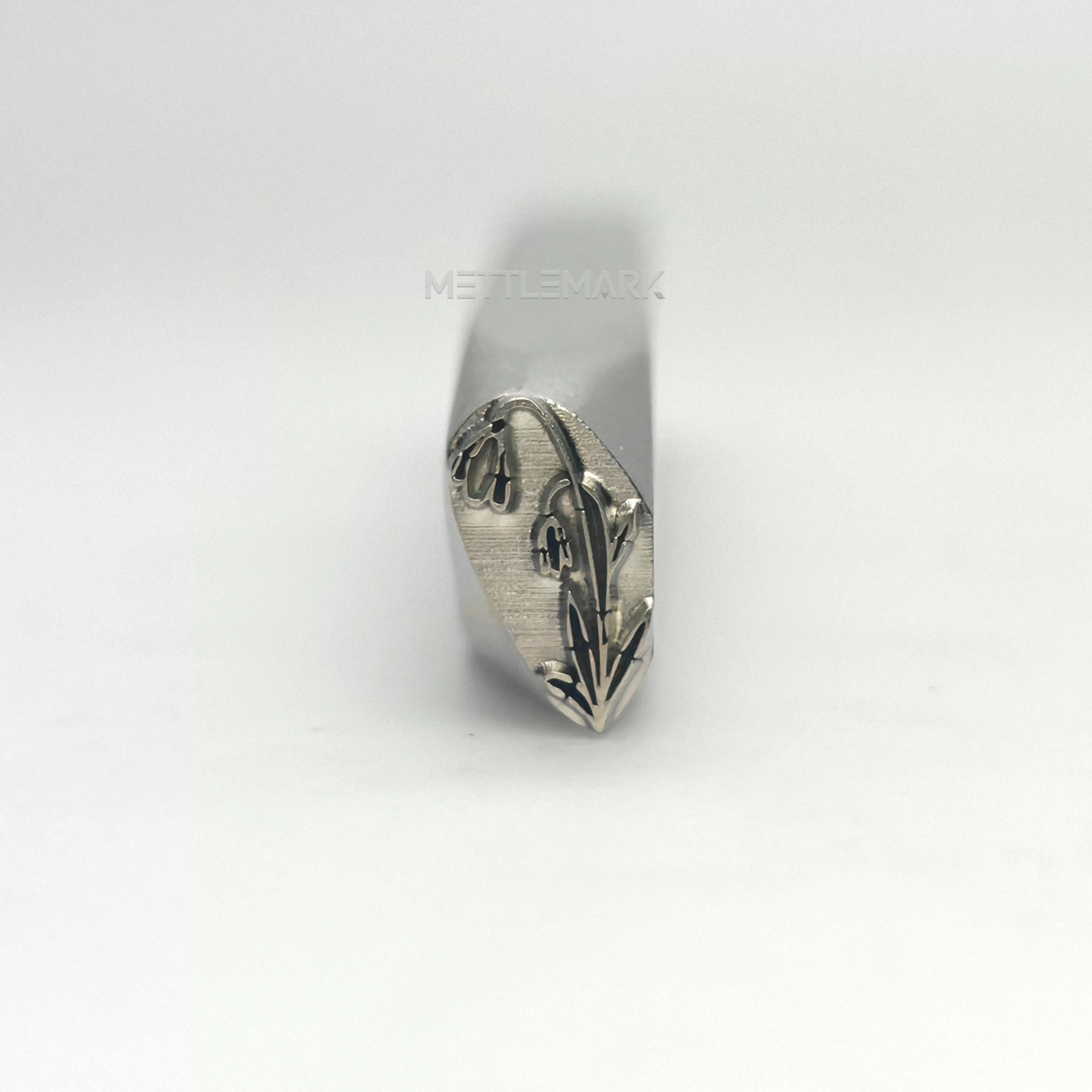 Metal stamping tool with FlowersOrchid