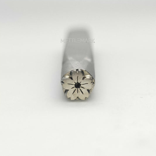 Custom Metal Design Stamp Flowers - Memk-1225