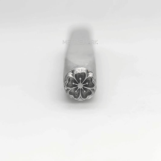 Custom Metal Design Stamp Flowers Petal 4 - Memk-1268