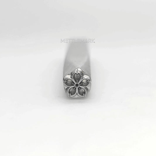 Custom Metal Design Stamp Flowers Petal 5 - Memk-1269