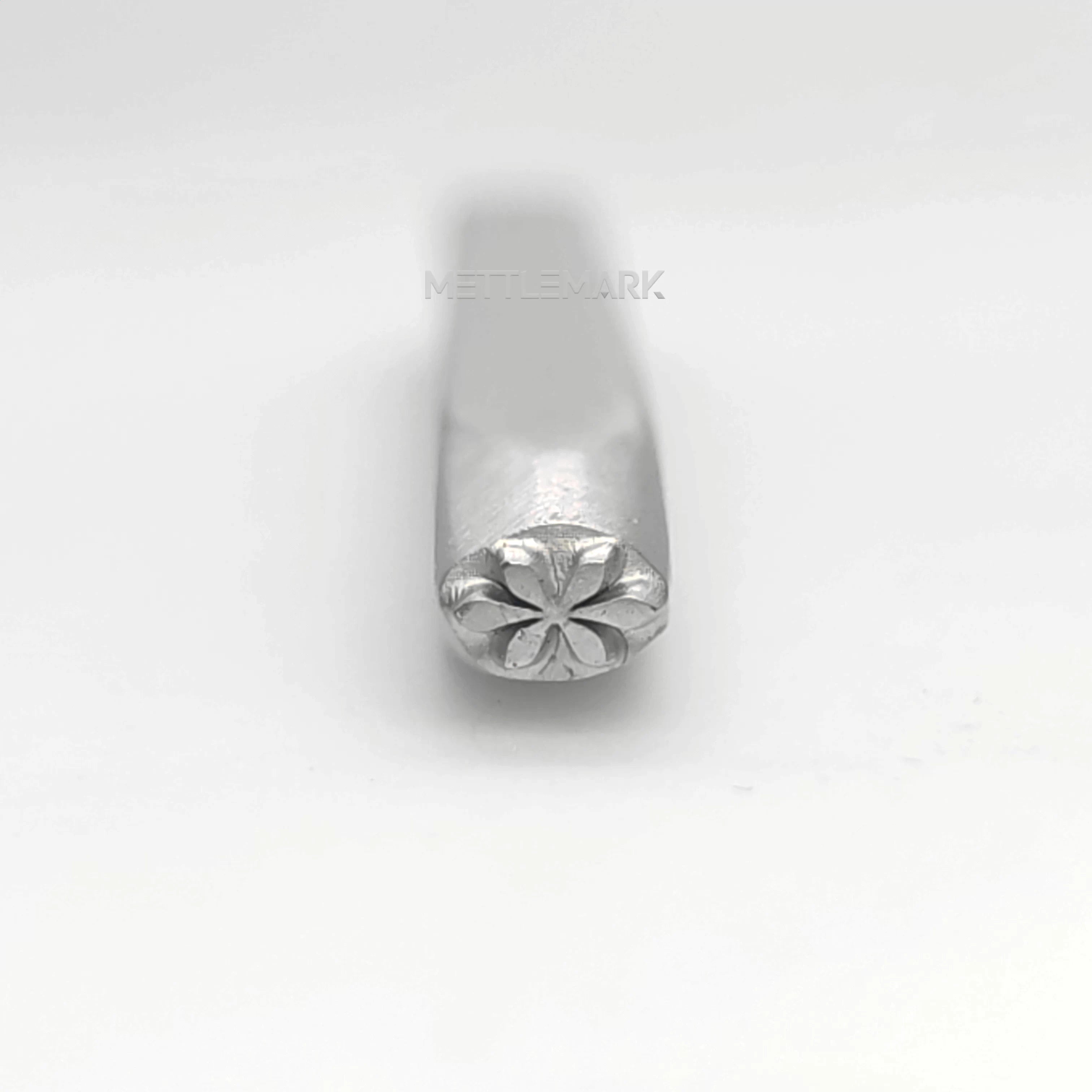 Custom Metal Design Stamp Flowers Petal 6 - Memk-1270