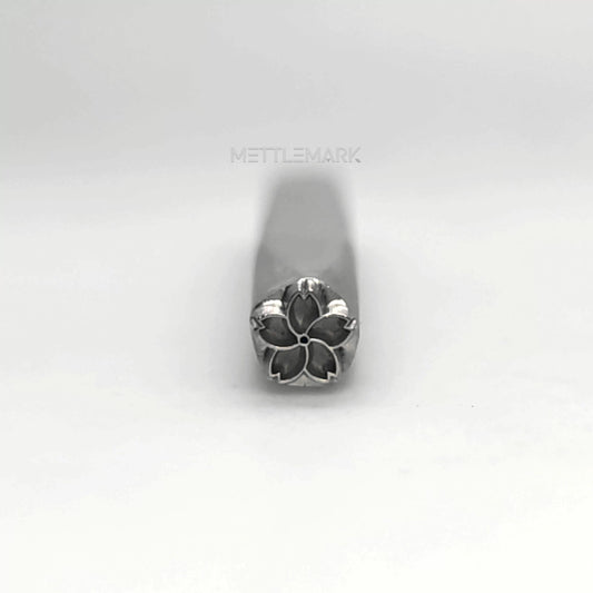 Custom Metal Design Stamp Flowers Petal 9 - Memk-1273