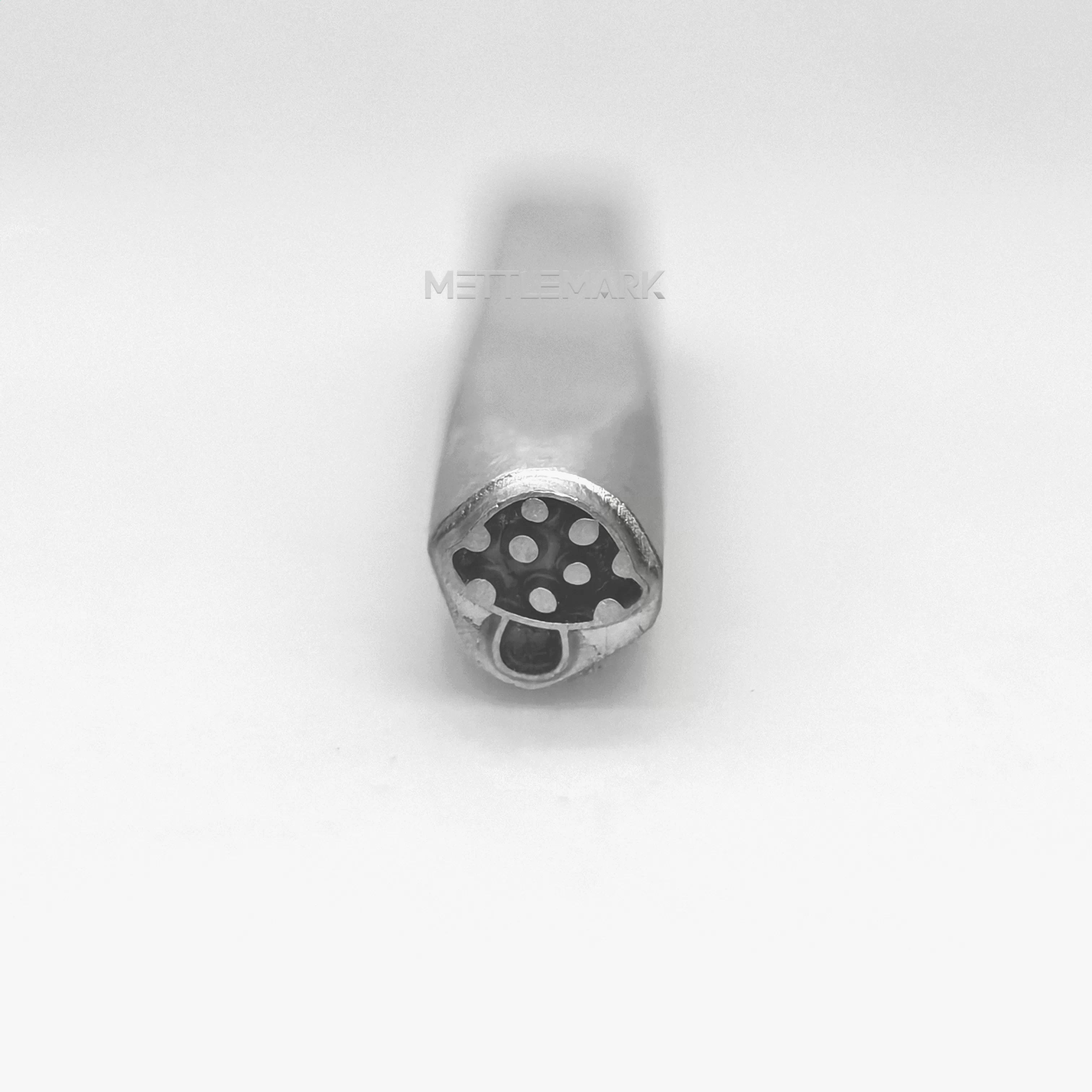 Metal stamping tool with FlowersSpottedMushroom