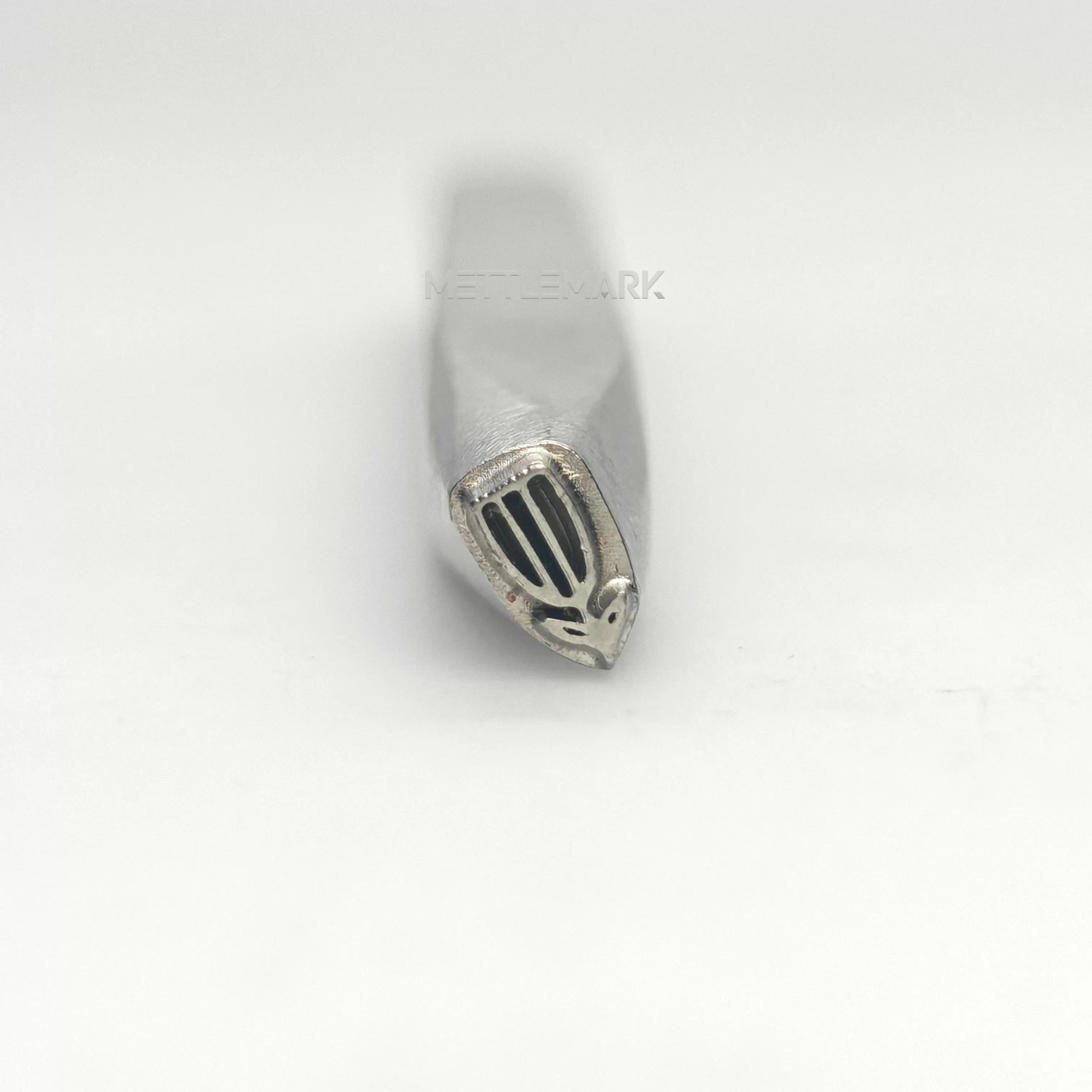 Custom Metal Design Stamp Flowers- Memk-1288