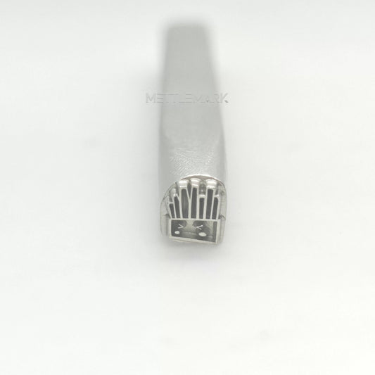 Custom Metal Design Stamp French Fries Potato Chips - Memk-1175