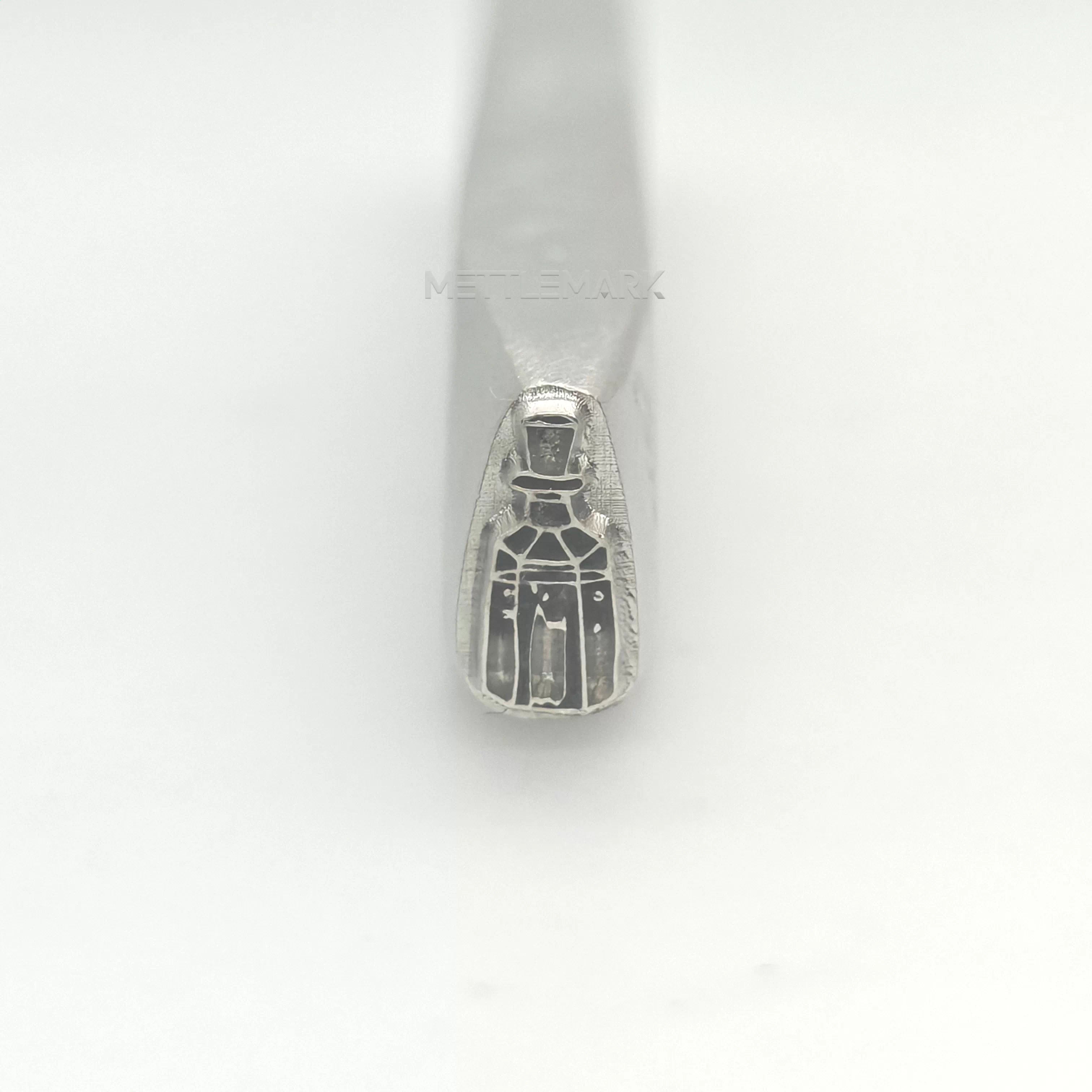 Custom Metal Design Stamp Wine Bottle - Memk-1177