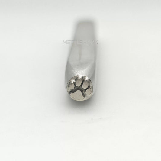 Custom Metal Design Stamp Footprints Cat Paw - Memk-0994