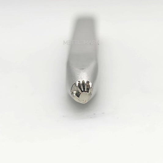 Custom Metal Design Stamp Left Hand Print - Memk-0990