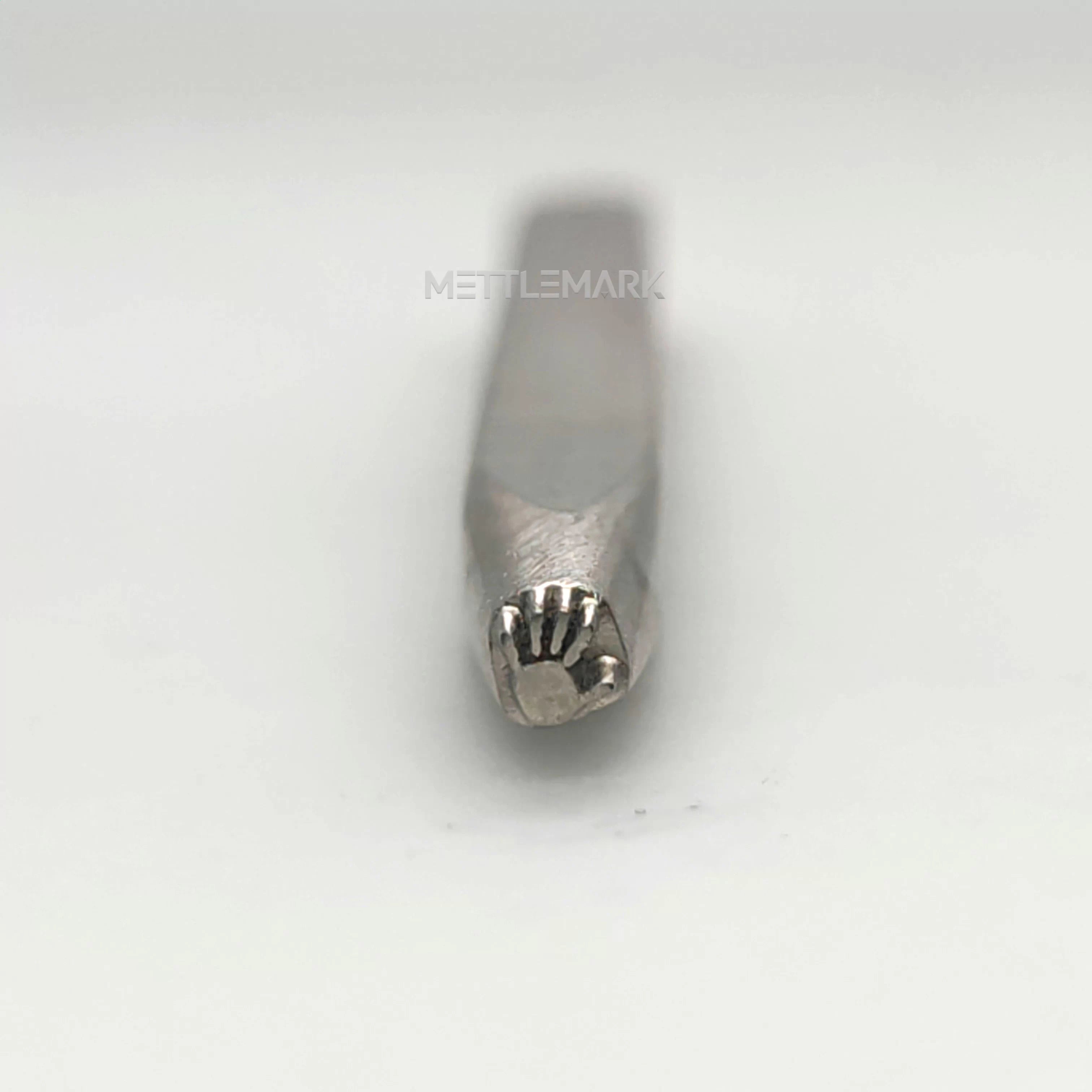 Custom Metal Design Stamp Right Hand Print - Memk-0986