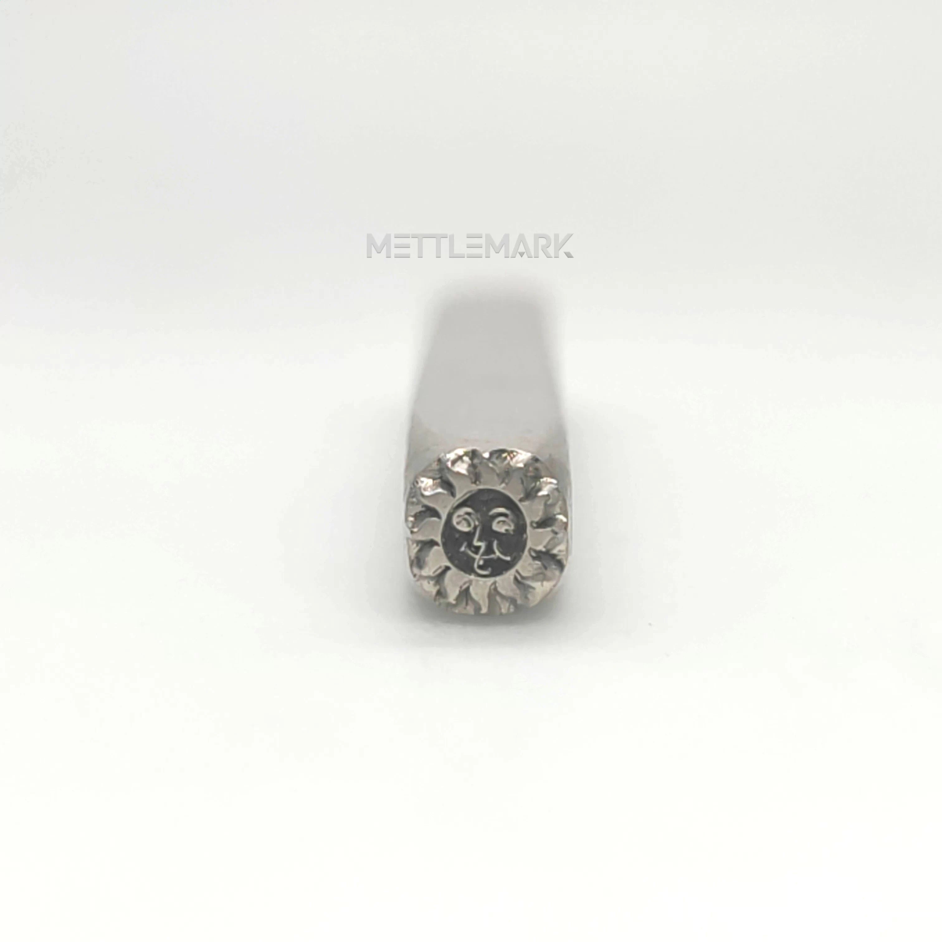 Custom Metal Design Stamp Fun Sun & Face - Memk-1097