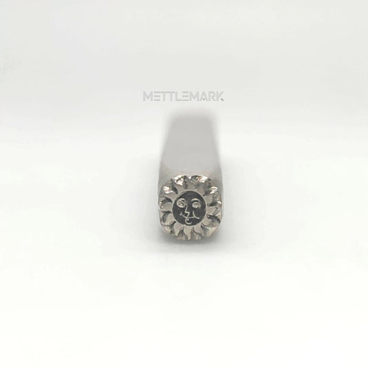 Custom Metal Design Stamp Fun Sun & Face - Memk-1097