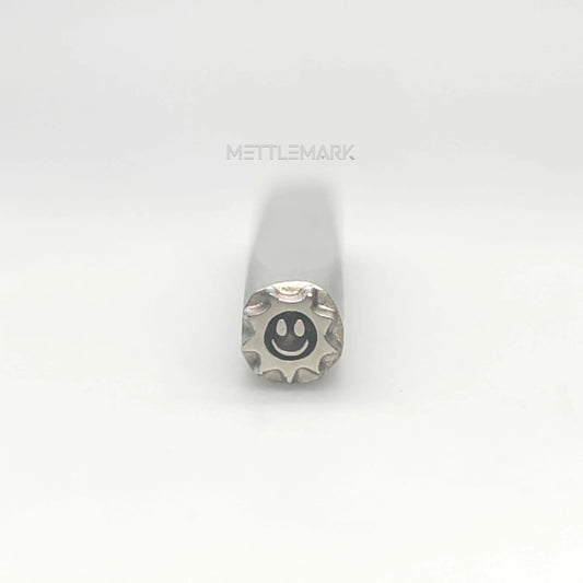 Custom Metal Design Stamp Fun Sun with Smiley Face - Memk-1096