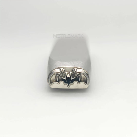Custom Metal Stamp Halloween Bat 1 Symbol Metal Design Stamp - Memk-0057