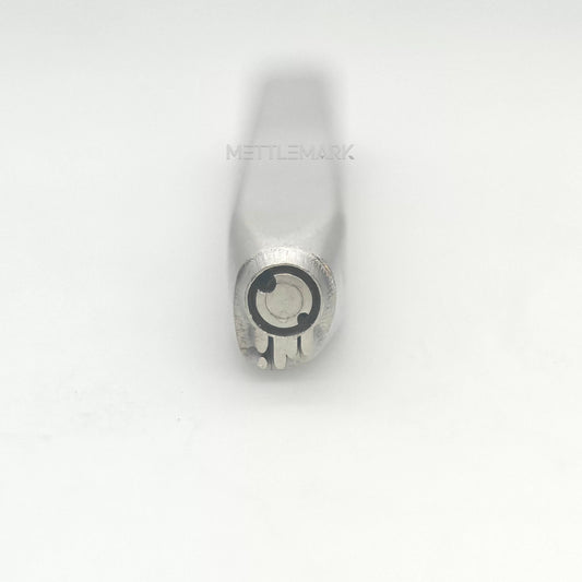 Custom Metal Stamp Halloween Blood Pupils Symbol Metal Design Stamp - Memk-0065