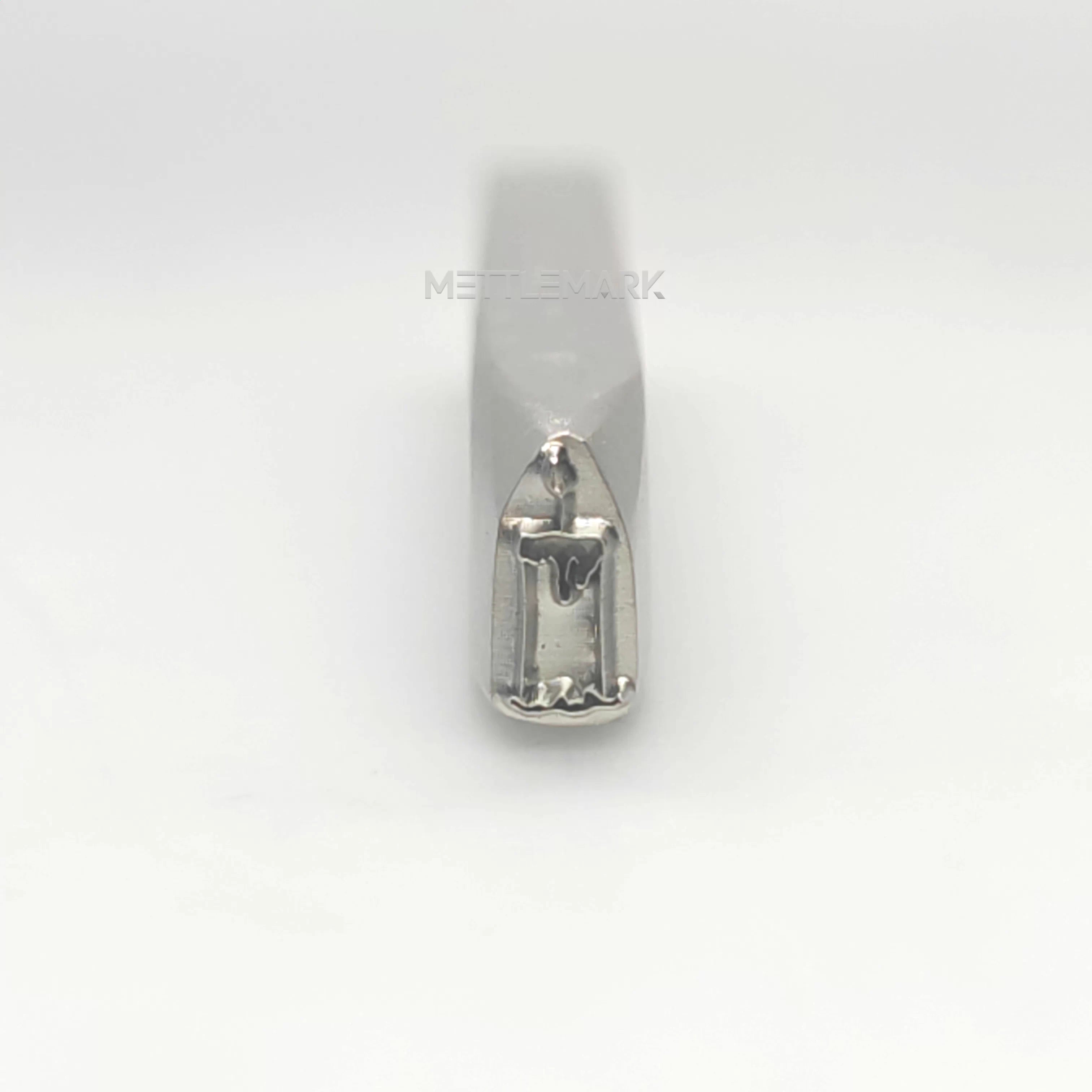 Custom Metal Stamp Halloween Candle 1 Symbol Metal Design Stamp - Memk-0053