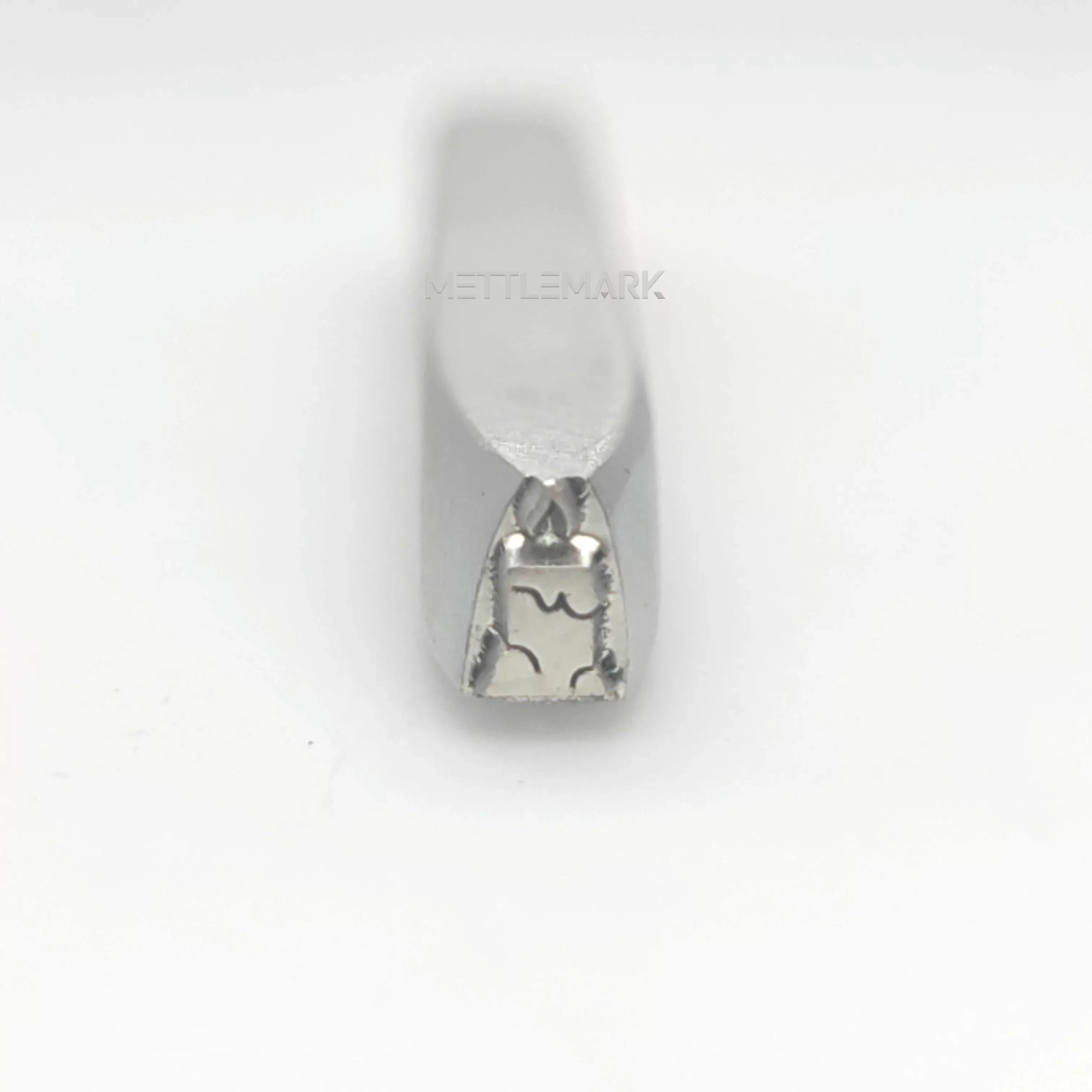 Custom Metal Stamp Halloween Candle 3 Symbol Metal Design Stamp - Memk-0055
