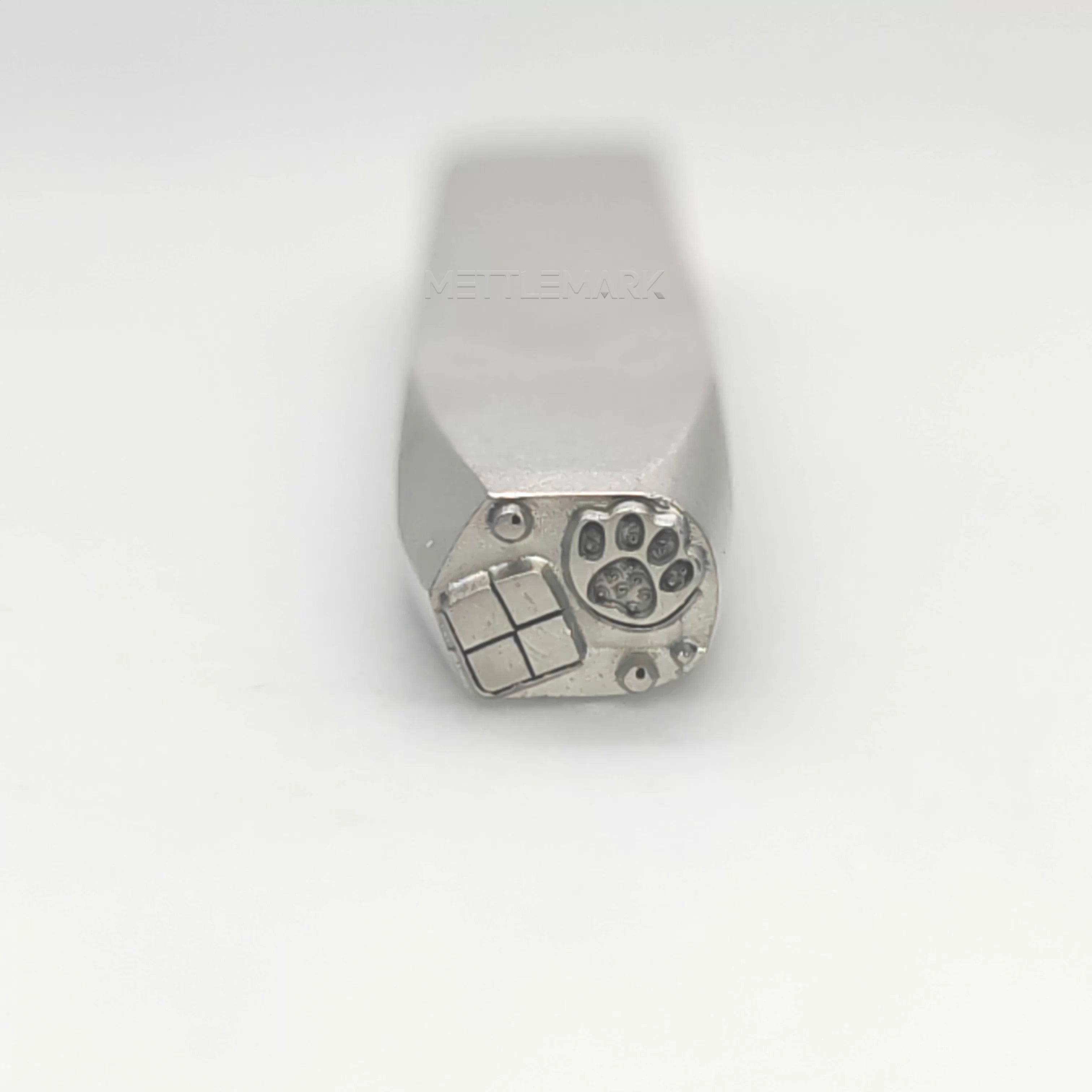 Custom Metal Stamp Halloween Cat'S Paw & Gift Symbol Metal Design Stamp - Memk-0041
