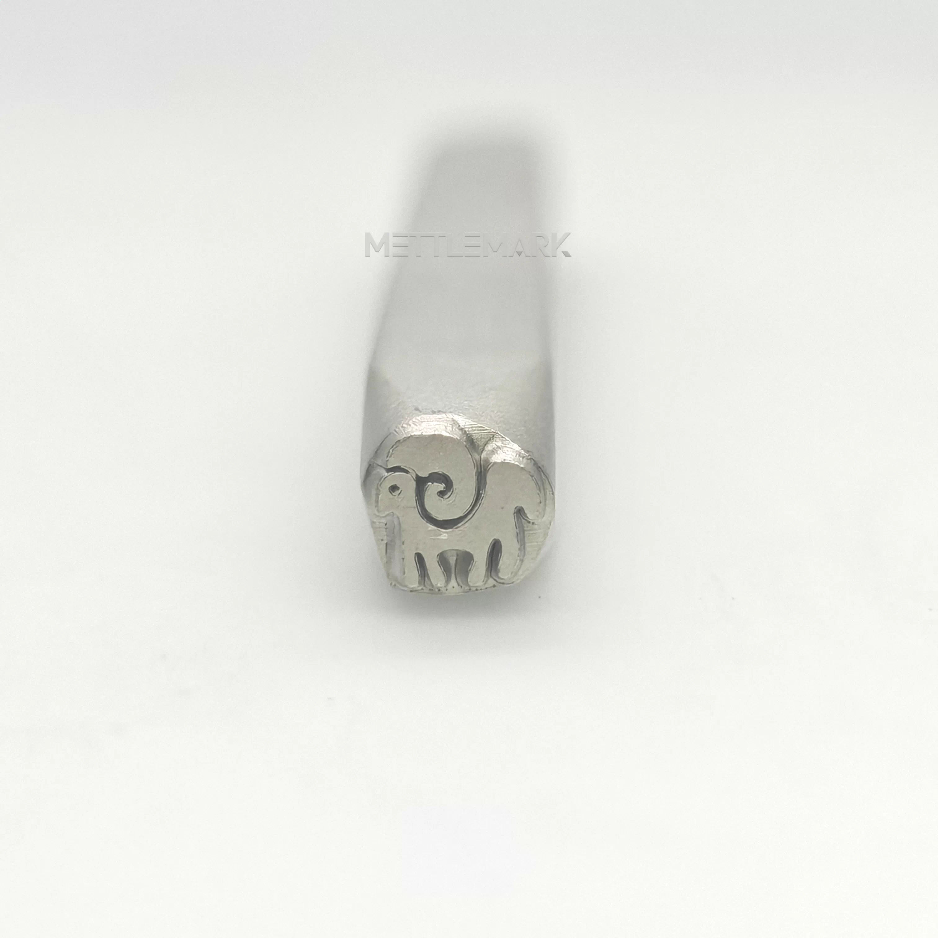 Custom Metal Stamp Halloween Devil Sheep Symbol Metal Design Stamp - Memk-0028