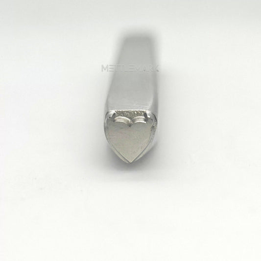 Custom Metal Stamp Halloween Devil'S Heart Symbol Metal Design Stamp - Memk-0027
