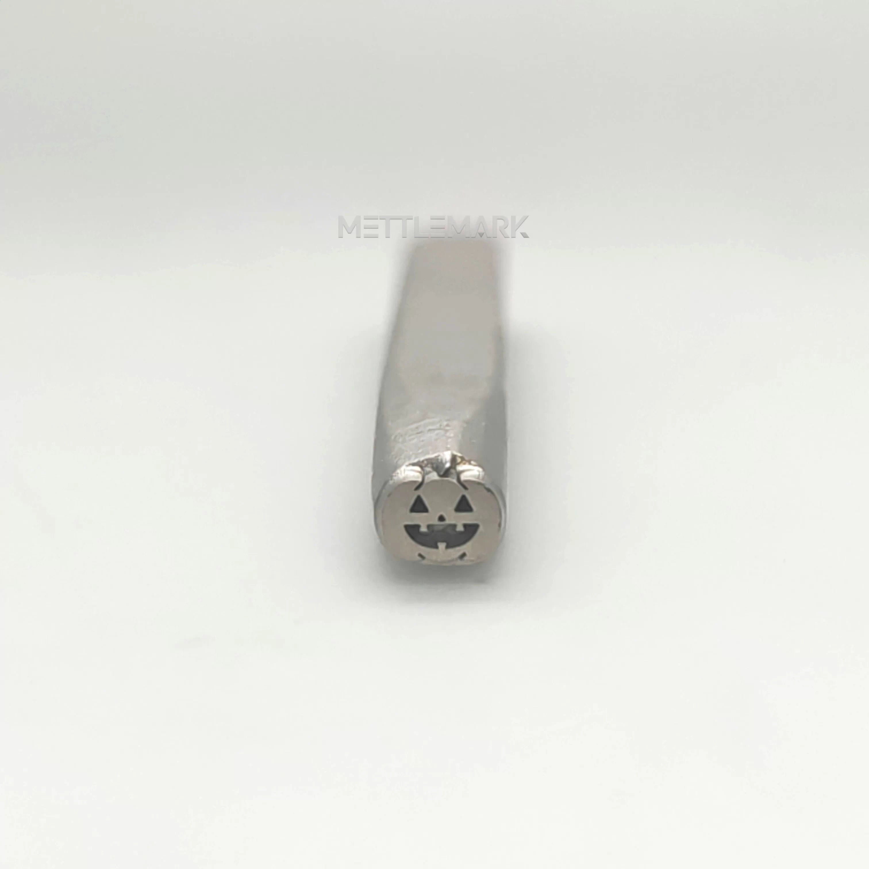 Custom Metal Design Stamp Halloween Jack-o'-lantern Ghost Face Pumpkin - Memk-0083