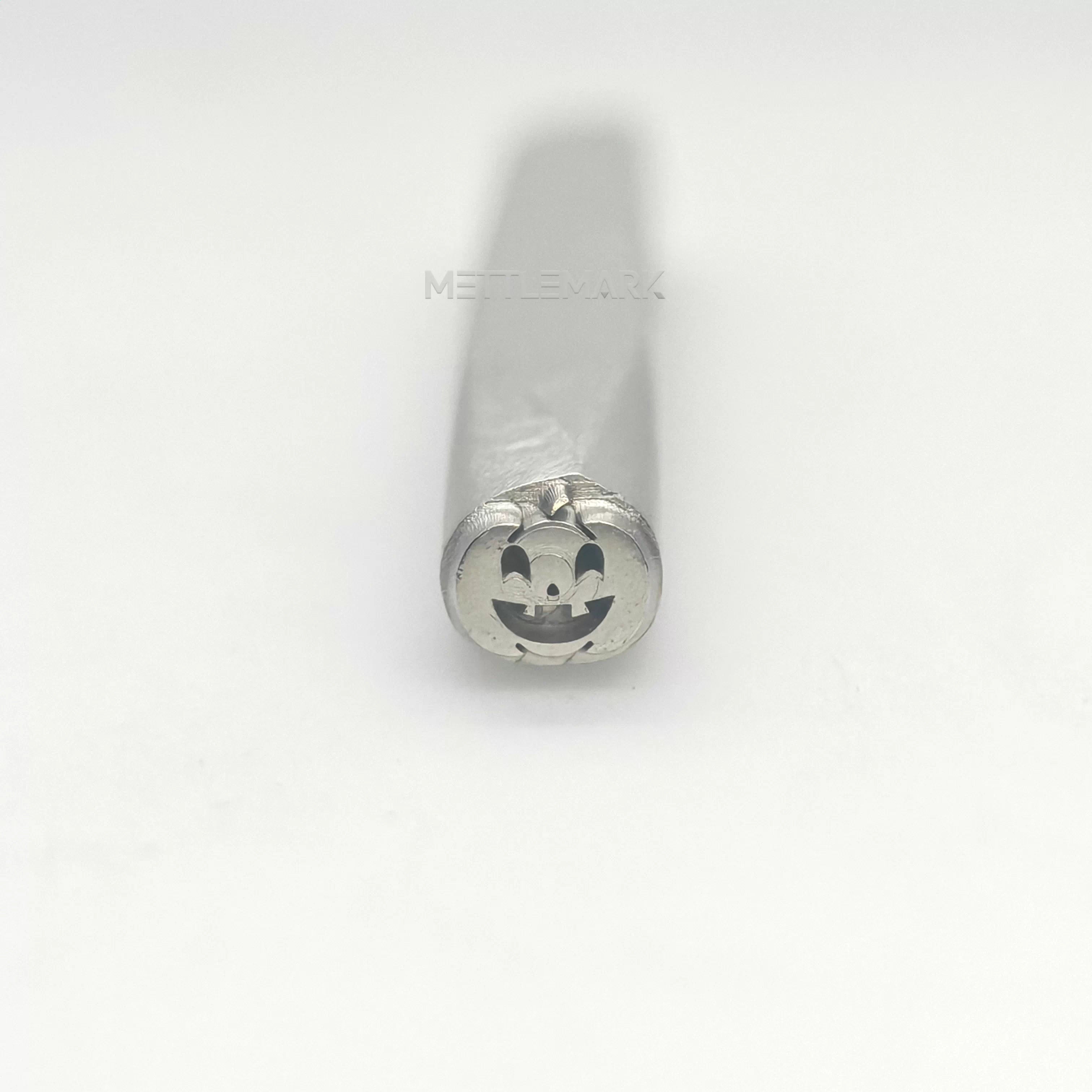 Custom Metal Design Stamp Halloween Ghost Face Pumpkin - Memk-0085