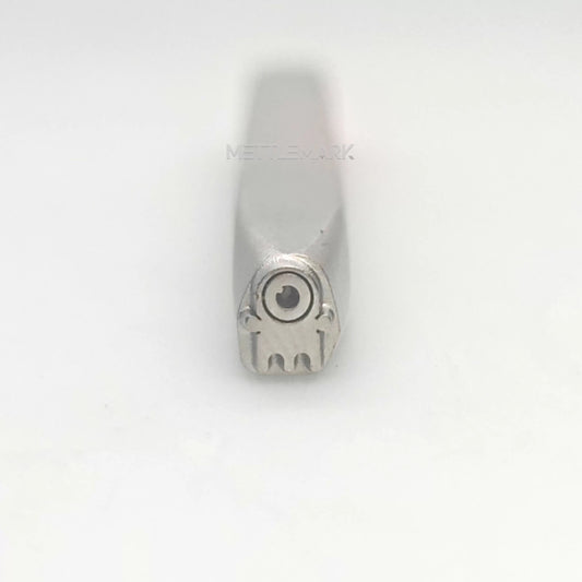 Custom Metal Stamp Halloween One-Eyed Ghost Symbol Metal Design Stamp - Memk-0040