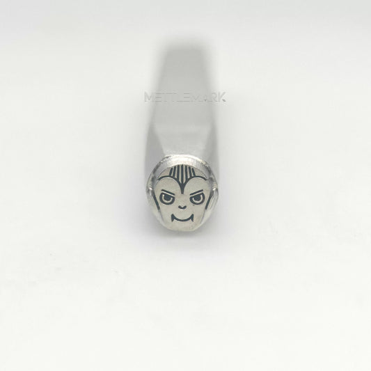 Custom Metal Design Stamp A Bizarre Puppet for Halloween - Memk-0071