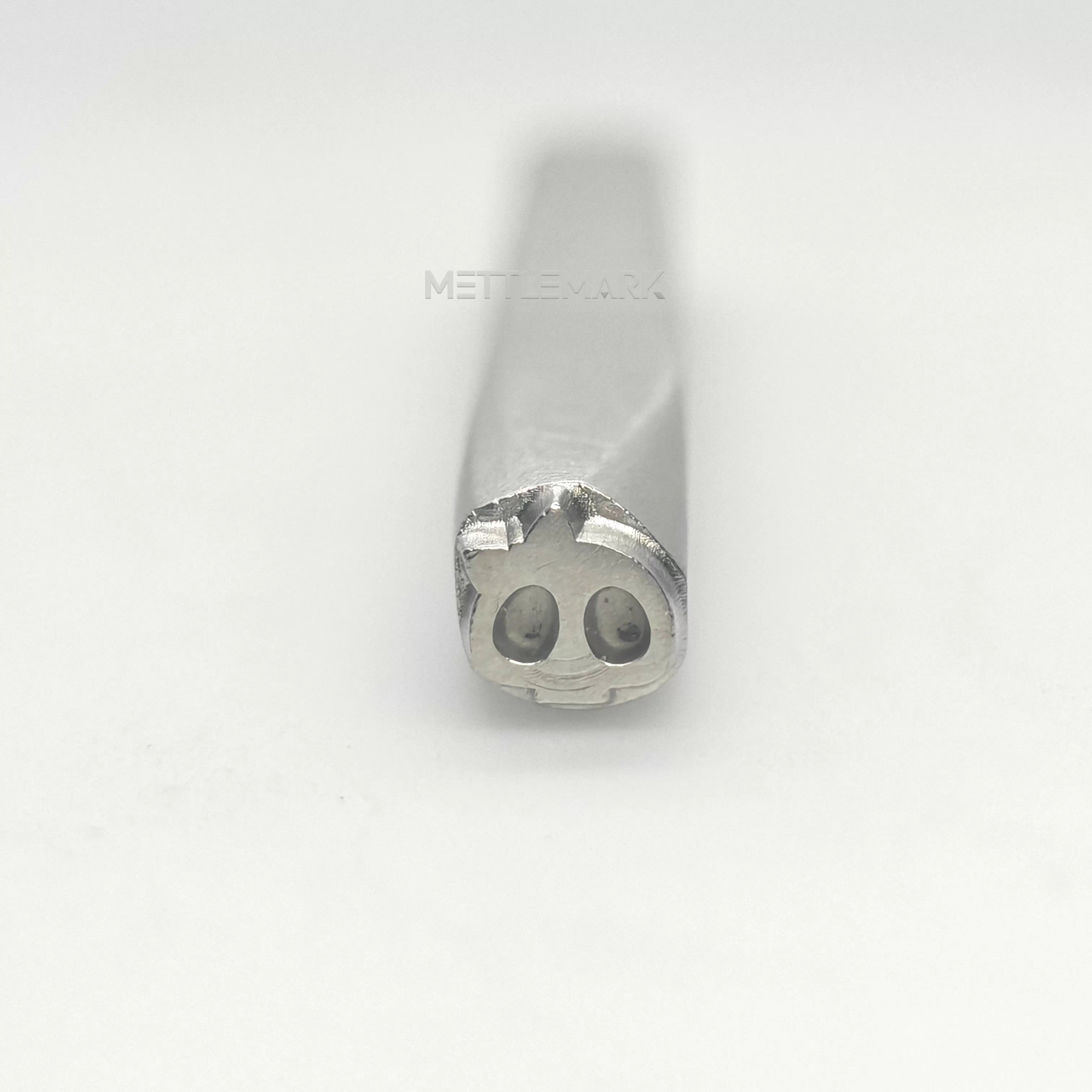 Custom Metal Design Stamp Halloween Skull Cover 1 Symbol Metal Design Stamp - Memk-0072