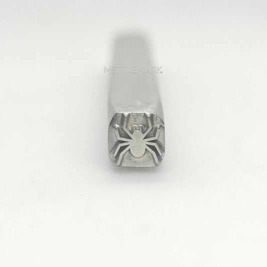 Custom Metal Stamp Halloween Spider 2 Symbol Metal Design Stamp - Memk-0049