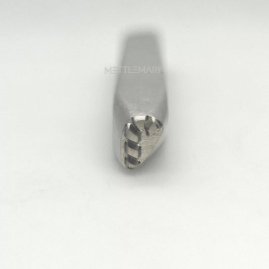 Custom Metal Stamp Halloween Walking Stick Symbol Metal Design Stamp - Memk-0029